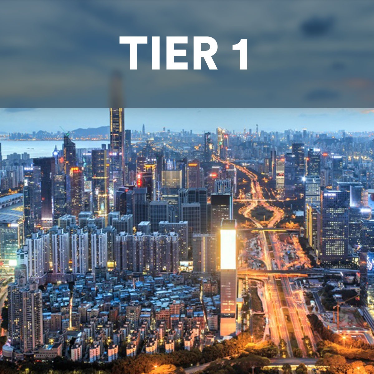 Shanghai, Shenzhen, Beijing